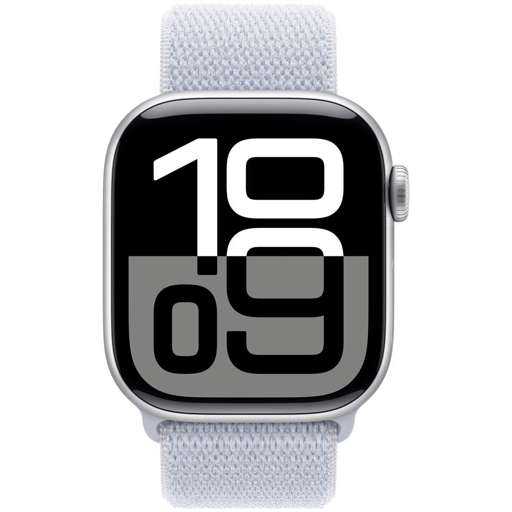 Watch Series 10 OLED 42 mm Digitale 374 x 446 Pixel Touch screen 4G Argento Wi-Fi GPS (satellitare) - Foto 1