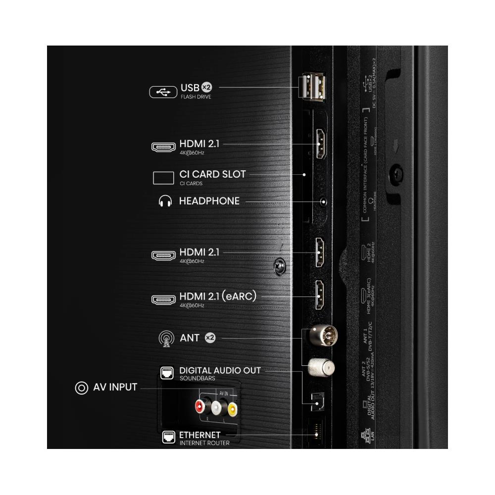 TV LED 4K Ultra HD 50" 50E79Q Smart TV  - Foto 4