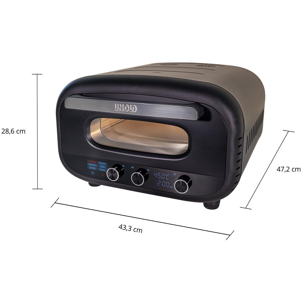 Forno Pizza 68805 Potenza 1700 W Diametro Pizza 30 cm Colore Nero - Foto 11