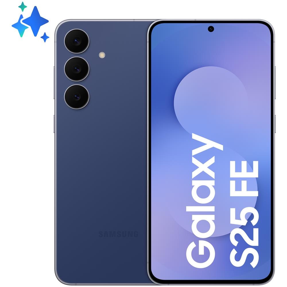 Galaxy S25 FE 5G 256GB 8GB Ram AI Display 6.7" Dynamic AMOLED 2X Main Camera 50MP DualSim: nanoSim+eSim USB tipo-C Androd 16 Exynos 2400 4900mAh Navy - Foto 1