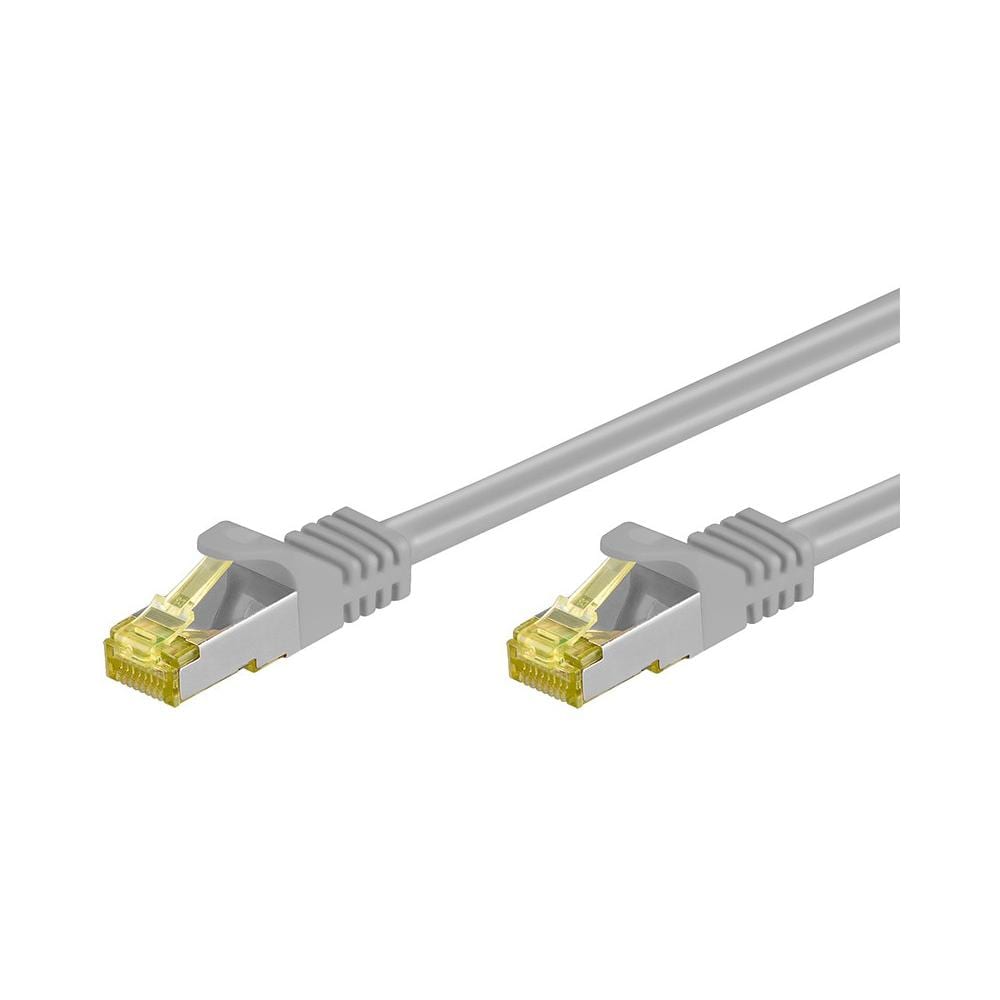 ICOC R7-7SS-020 - Cavo Patch Cat. 7 Plug RJ45 6A S / FTP LSZH 2m Grigio - Foto 1