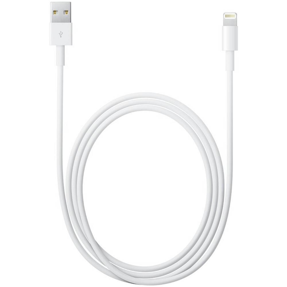 Cavo Usb / Connettore Iphone / Ipad 2 M (iphone 5 E 6) - Bianco - Foto 1