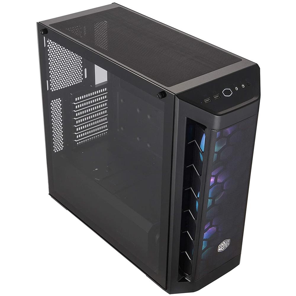 Case MasterBox MB511 ARGB Middle Tower ATX / EATX / Micro-ATX / Mini-ITX / SSI CEB 2 Porte USB 3.0 Colore Nero (Finestrato)  - Foto 8
