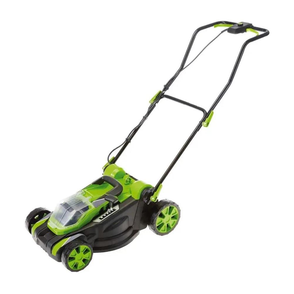 RS20 Tagliaerba a spinta Batteria Nero, Verde - Foto 1