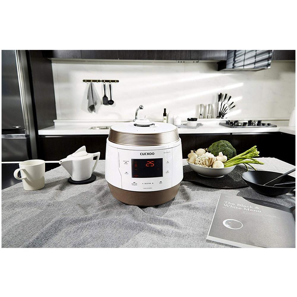 Cmc-qsb501s Icook Q5 Premium Pentola A Vapore A Pressione Multipla 4750ml 8in1 Dispositivo Multifunzionale Navigazione Vocale Tecnologia Di Riscaldamento 3d Funzione Keep Warm Pentola Interna Con Rivestimento Antiaderente - Foto 2