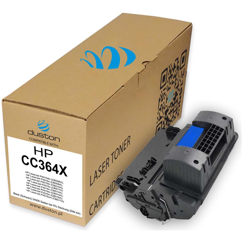 TONER - 5x Cc364x, 64x Negro Compatible Con Hp Laserjet P4015 P4515 - Foto 2
