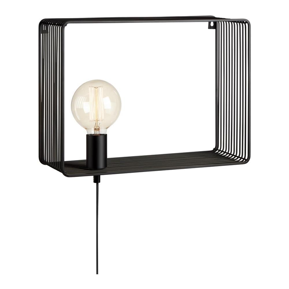 Applique Per Interni 1 Luce Nera, E27 - Foto 1