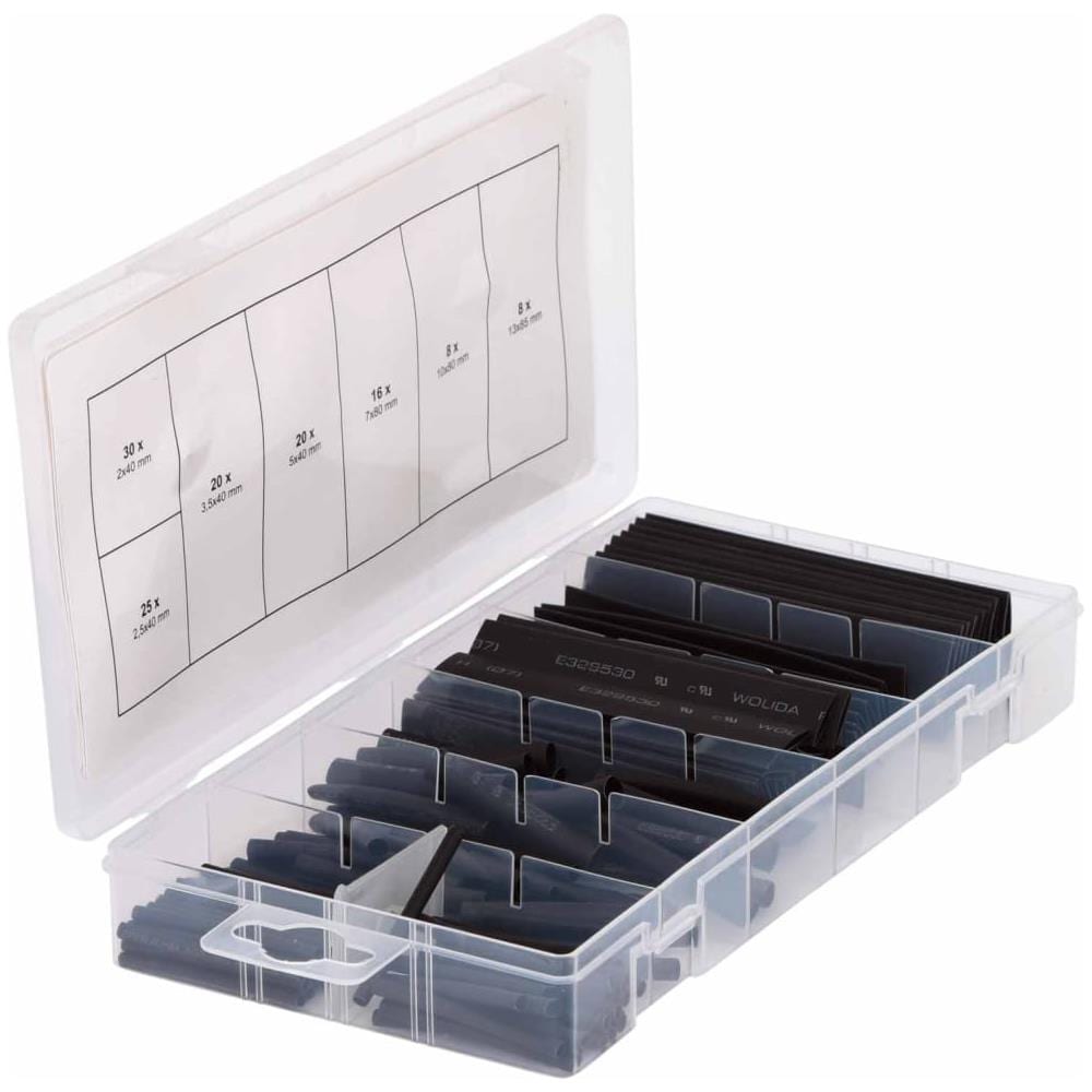 Kit Di Tubi Termoretraibili 127 Pz 2x40-13x80 Mm - Foto 4