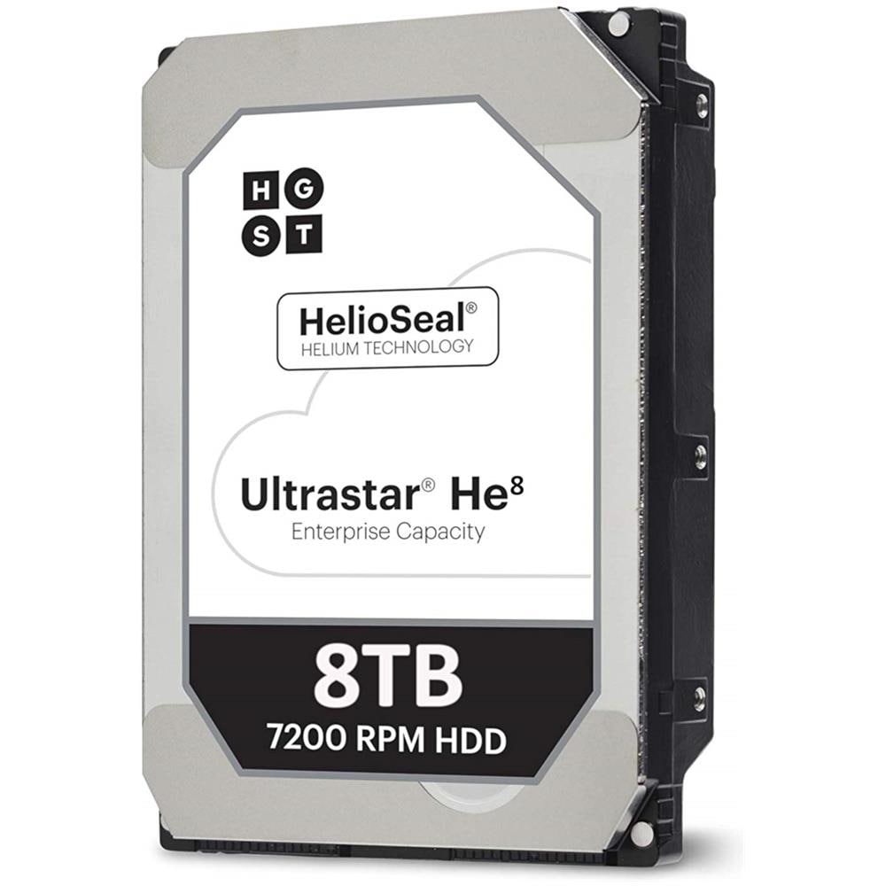 Hard Disk UltraStar He8 8 TB 3.5" Interfaccia SATA 6.0 Gb / s Buffer 128 MB 7200 Rpm  - Foto 1
