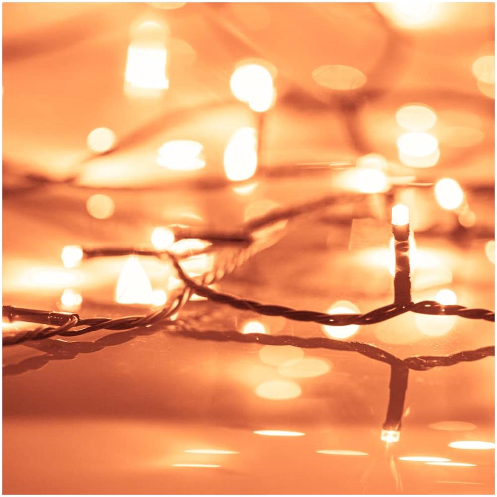 Stringa di Luci con 300 LED Bianco Caldo 30 m in PVC - Foto 2