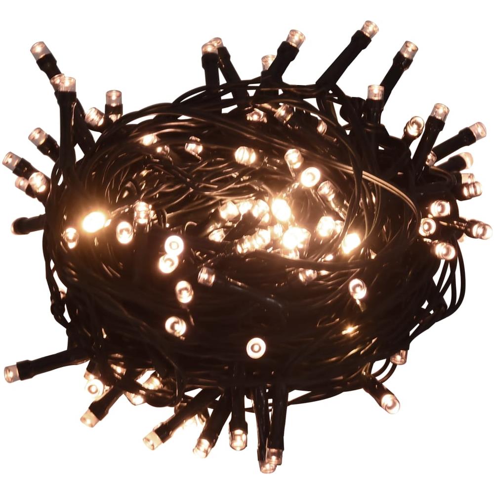 Stringa di Luci con 300 LED Bianco Caldo 30 m in PVC - Foto 1