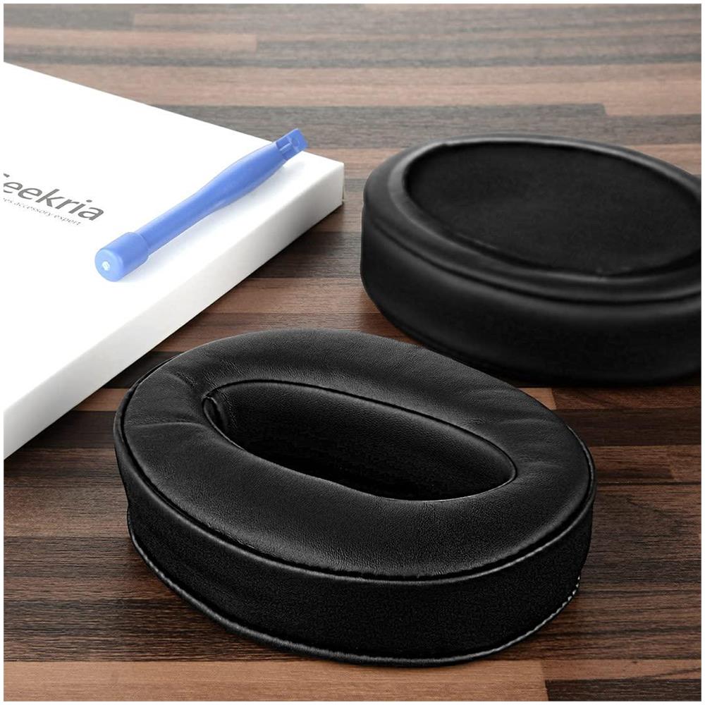 Cuscinetti Auricolari Compatibili Con Le Cuffie Sennheiser Hd4.50/hd4.40 Nero 1 Paio - Foto 2