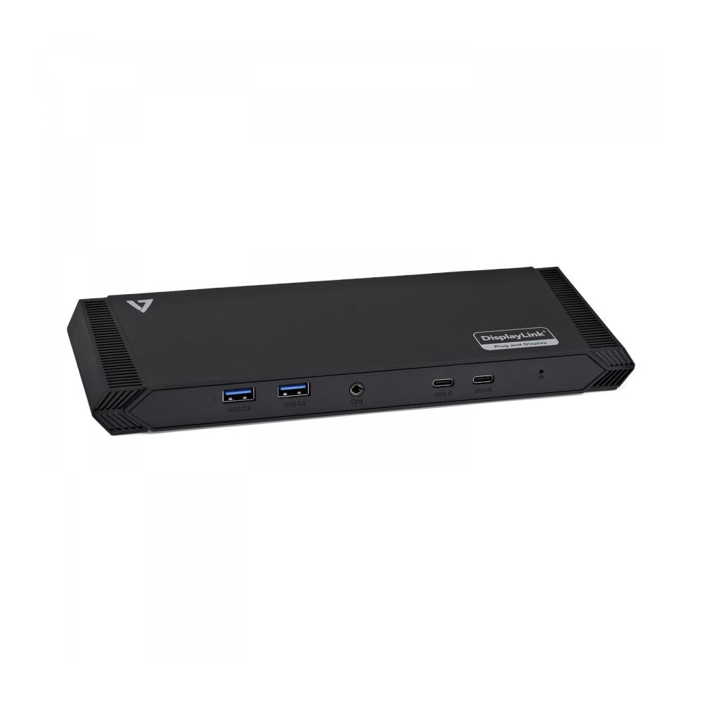 DOCKUSBC replicatore di porte e docking station per notebook USB 3.2 Gen 1 (3.1 Gen 1) Type-A Nero - Foto 8