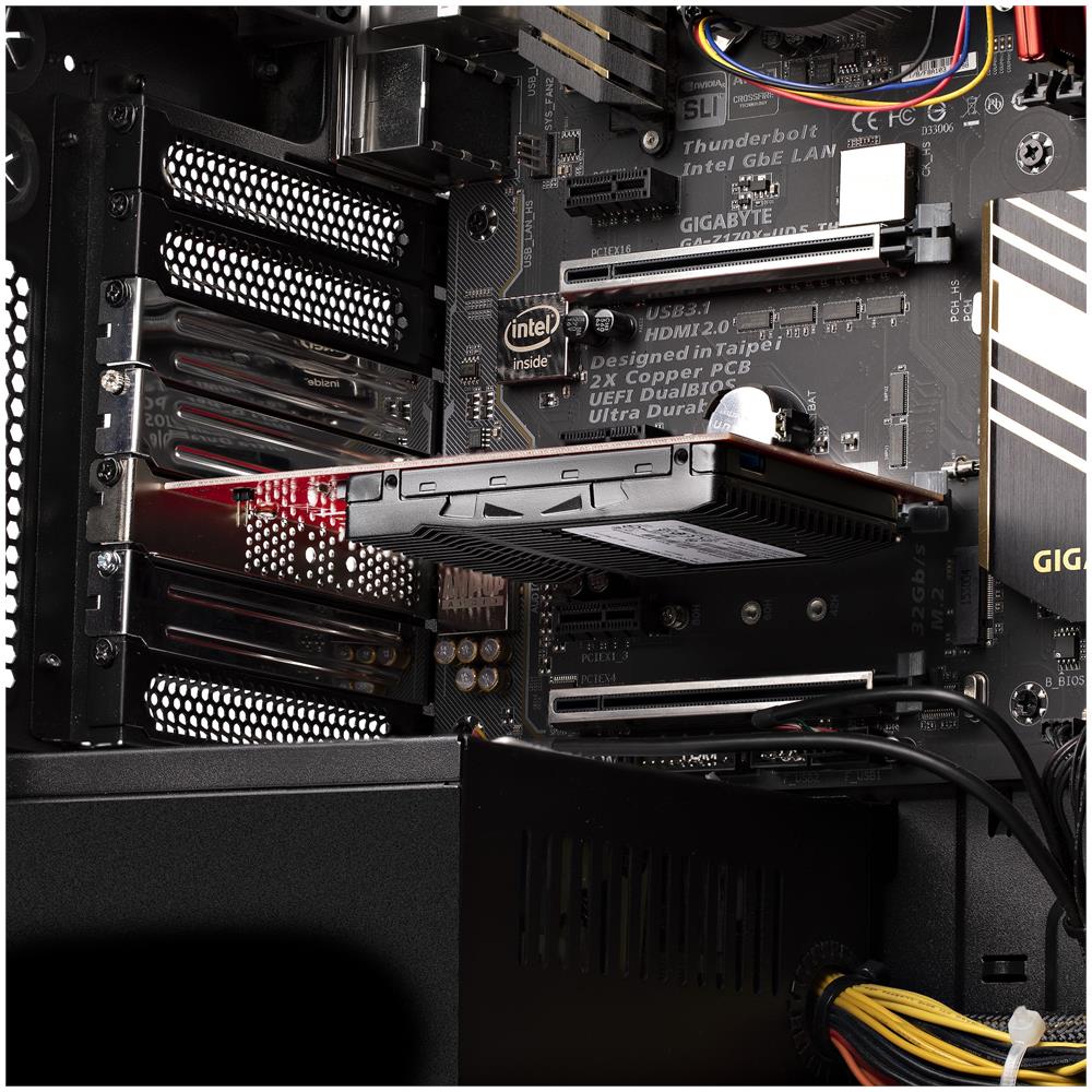 Scheda adattatore da U. 3 a PCIe, adattatore PCIe 4.0 x4 per SSD U. 3 NVMe da 2,5", scheda aggiuntiva PCI Express SFF-TA-1001 per desktop /server, conforme a TAA - Indipendente dal Sistema Operativo - Foto 8