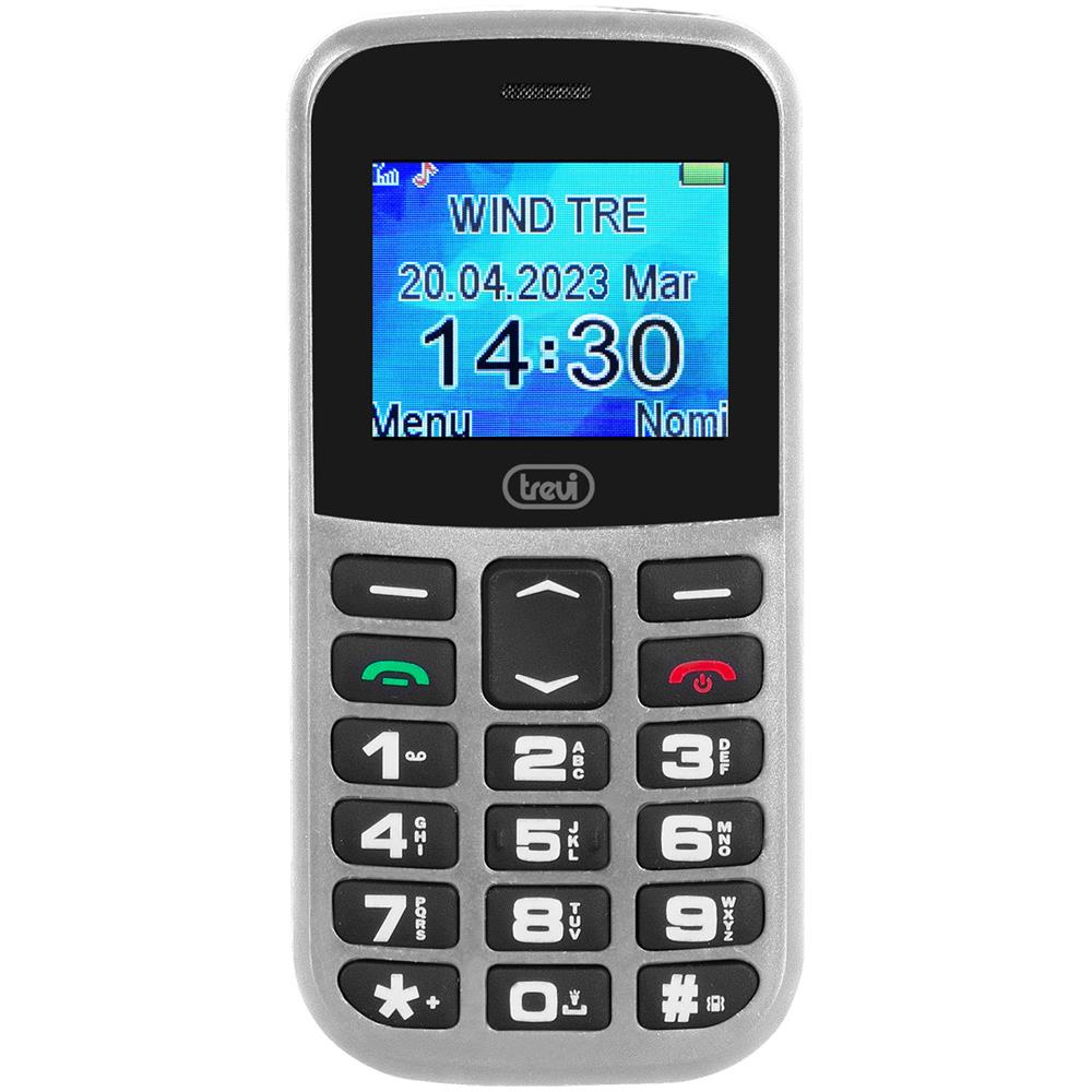 Max 20 Senior Phone 2G Display 1.77" TFT Fotocamera Posteriore Tasti Grandi MonoSim USB Type-C 600mAh Silver - Foto 1