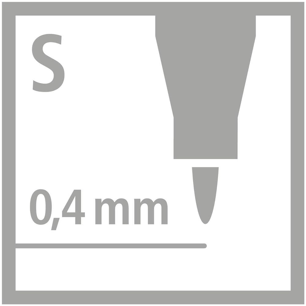 OHPen universal Cancellabile - Marcatore - Tratto Superfine (0,4 mm) - Confezione da 10 - Blu - Foto 6