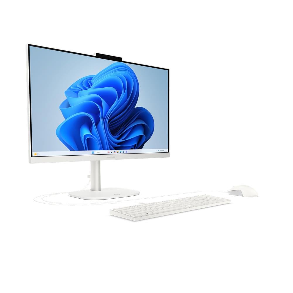 E09C8EA All-in-One PC AMD Ryzen™ 5 40 60,5 cm (23.8") 1920 x 1080 Pixel 8 GB LPDDR5x-SDRAM 512 GB SSD Windows 11 Home Wi-Fi 6 (802.11ax) Bianco - Foto 2