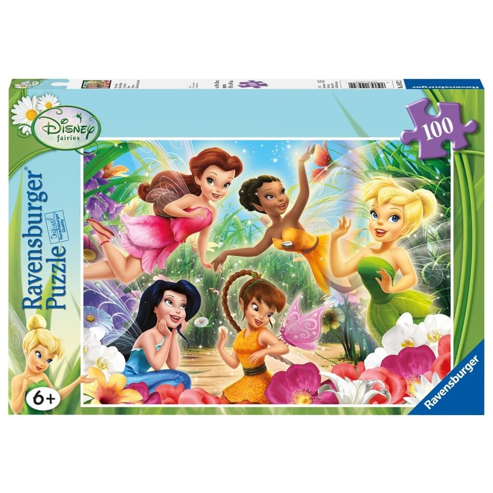 Puzzle Disney Fairies 100 pz 33.5 x 23.1 x 3.7 cm 10972 - Foto 1