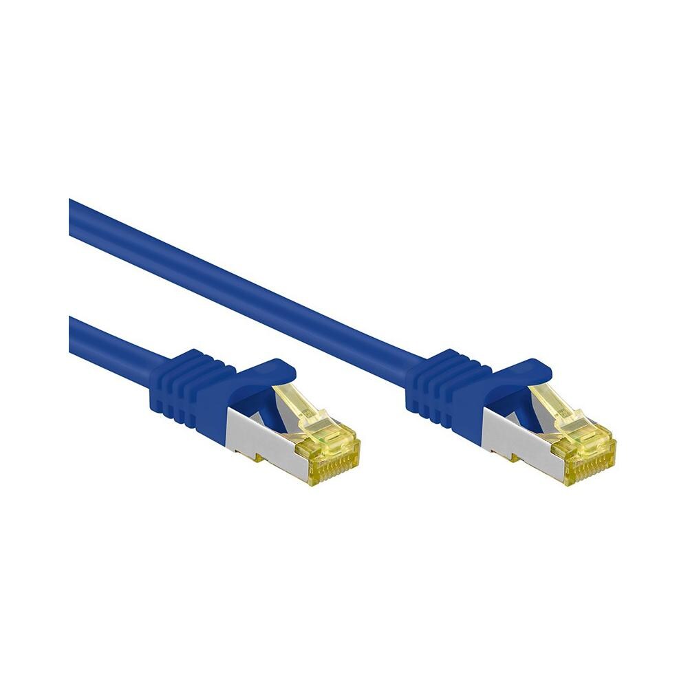 ICOC R7-7SS-020-BL - Cavo Patch Cat. 7 Plug RJ45 6A S / FTP LSZH 2m Blu - Foto 2