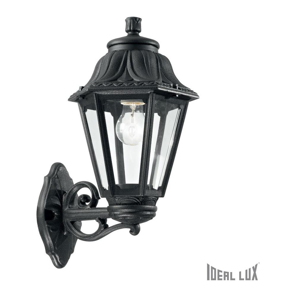 Lampada Da Parete Anna Ap1 Big Nero Max 1 X 60w E27 - 240v - Foto 1