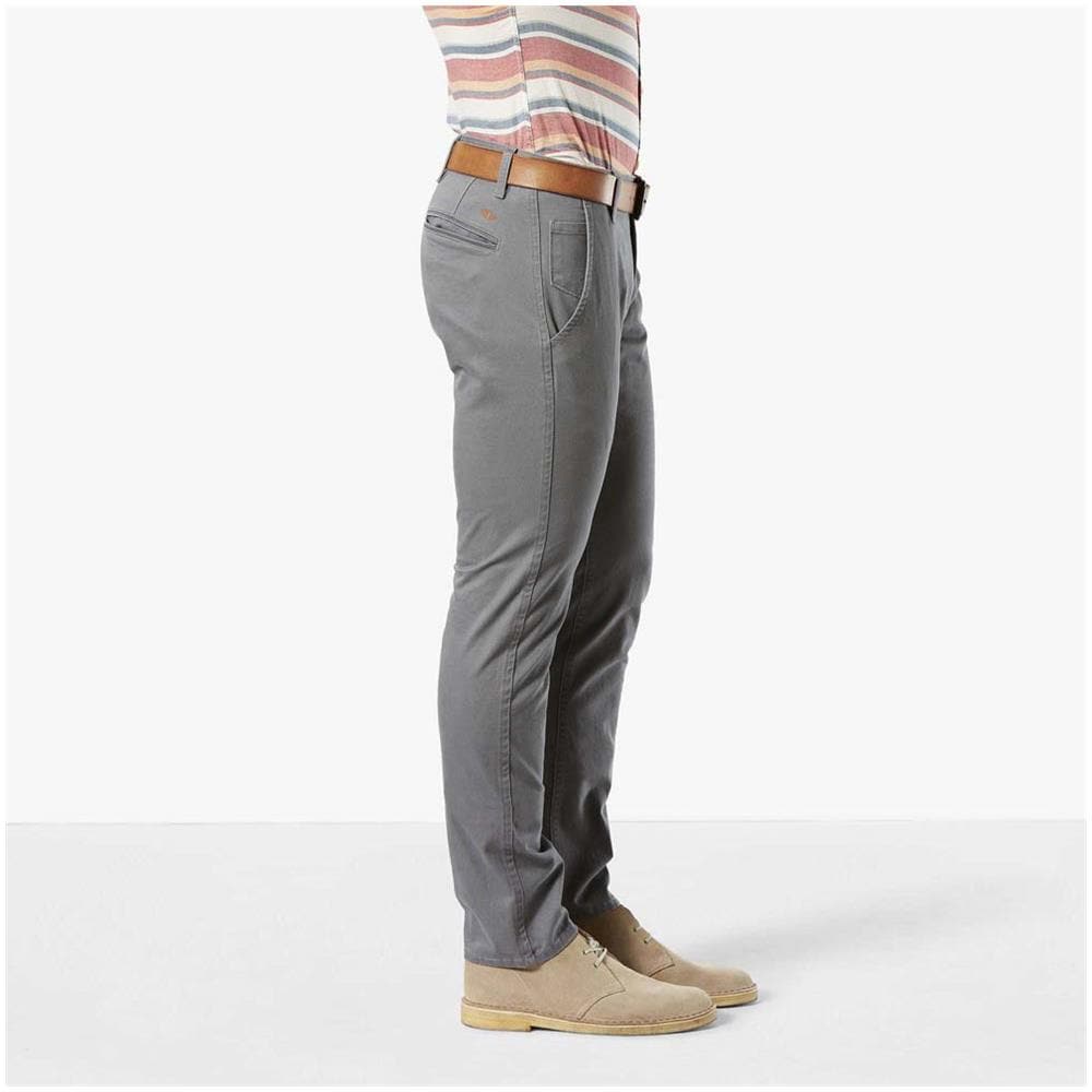 Pantaloni Alpha Khaki Skinny Tapered L34 Abbigliamento Uomo - Foto 3