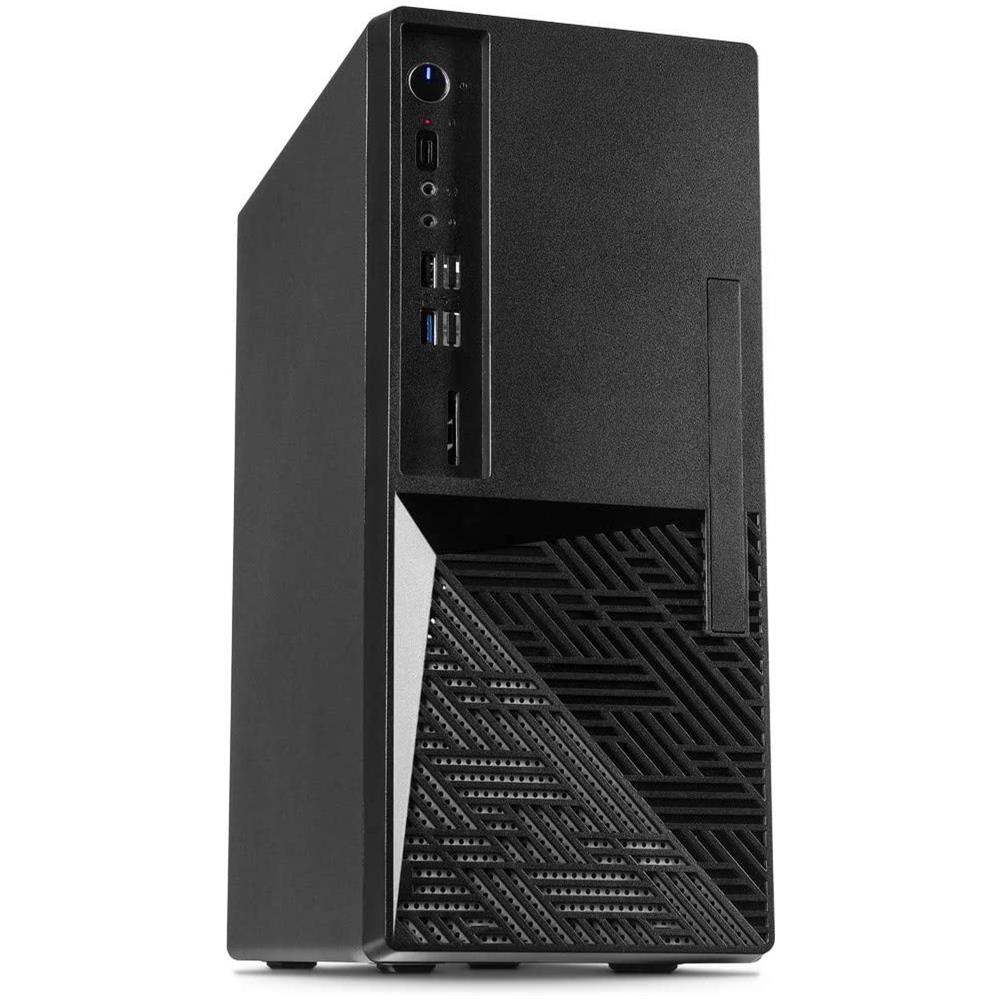 Case S-703 Desktop Mini-ATX / uATX 1 Porta USB 3.1 1 Porta USB 3.0 Colore Nero  - Foto 1