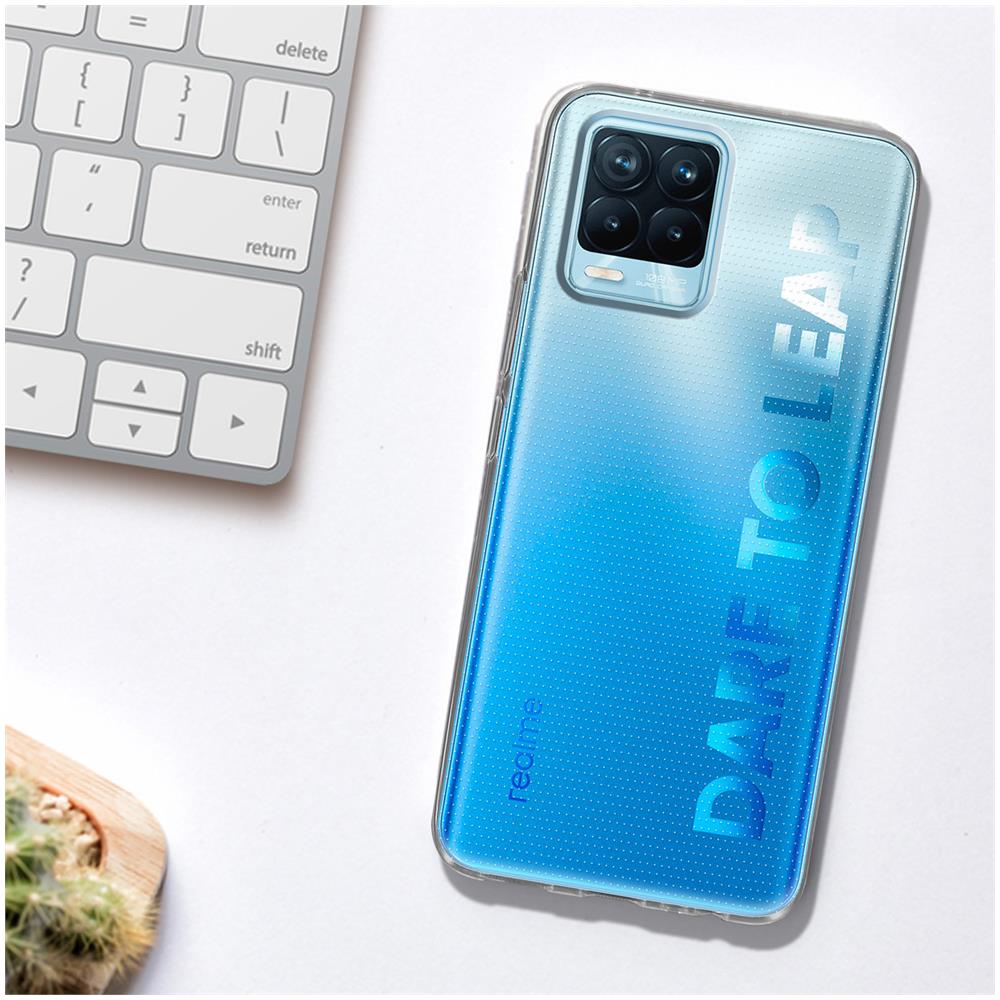 Cover Realme 8 E 8 Pro Silicone Extra-sottile Trasparente - Foto 2