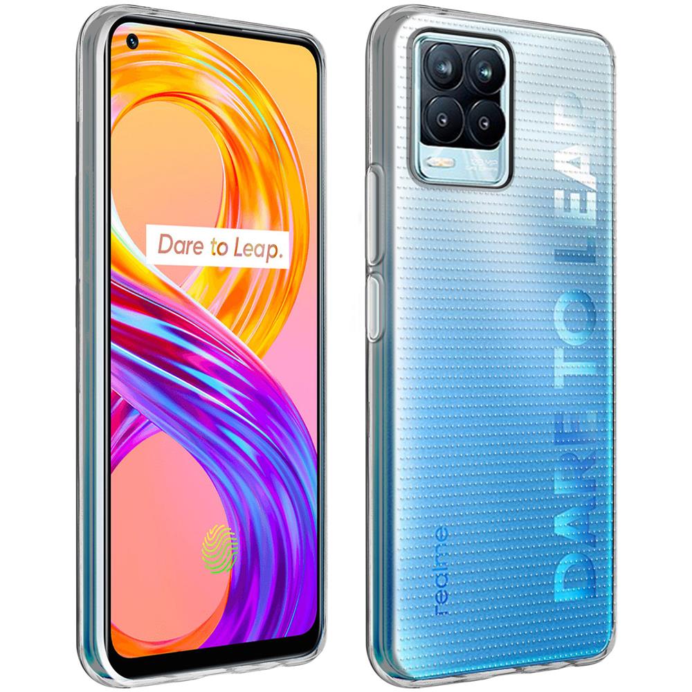 Cover Realme 8 E 8 Pro Silicone Extra-sottile Trasparente - Foto 5