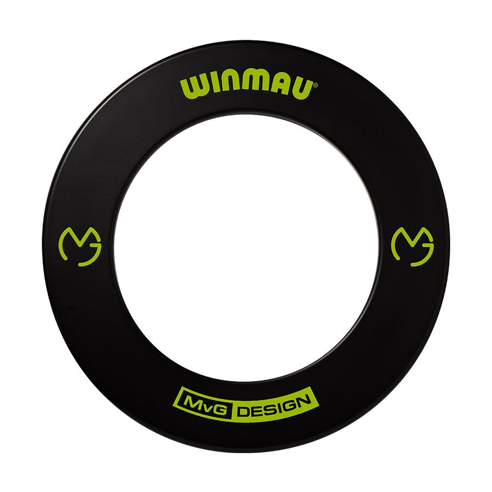 Gambi Corti In Nylon WINMAU MvG Design – 3 Alberi Per Set – Nero/argento, Per Freccette, Massima Ritenzione Del Volo