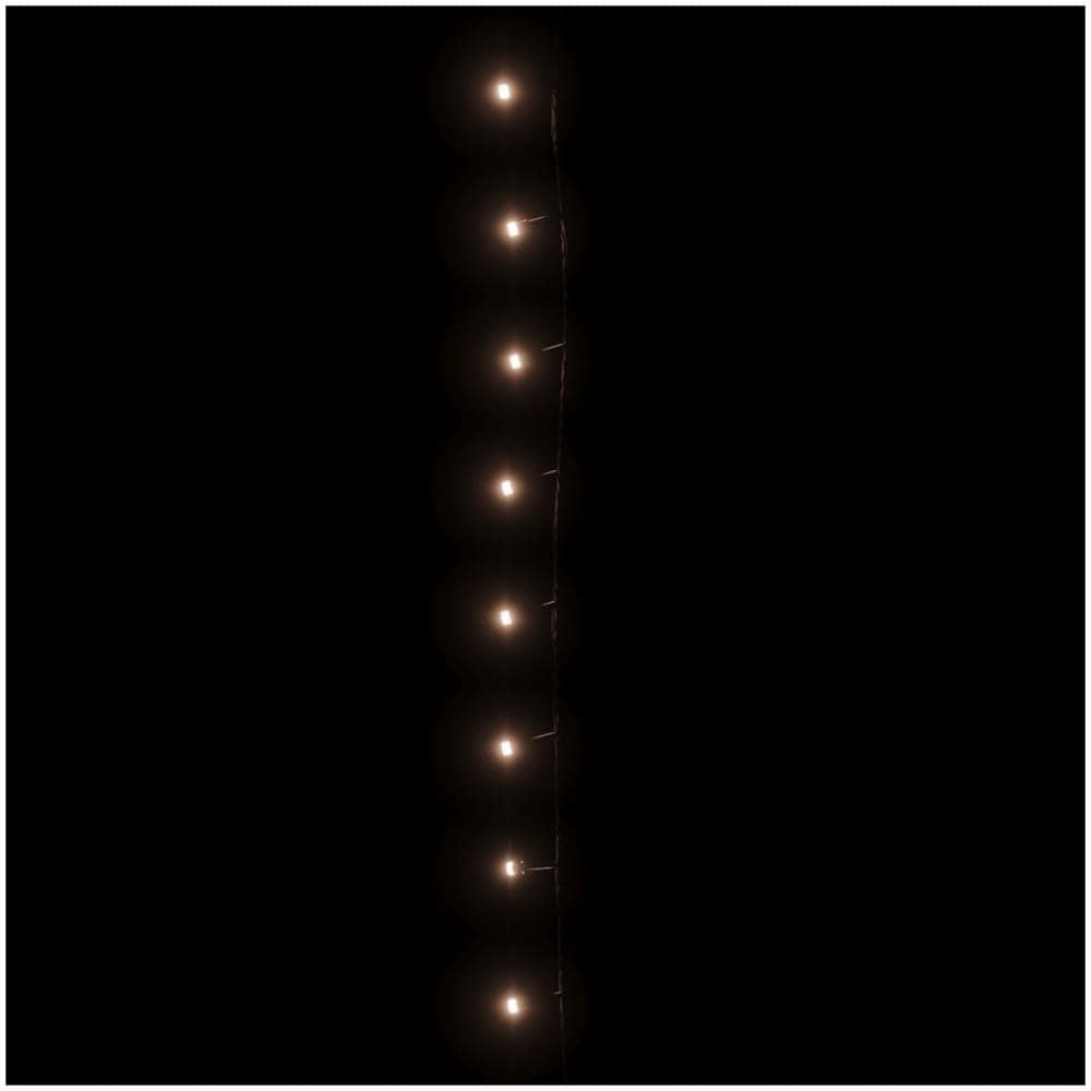 Stringa LED con 150 Luci LED Bianco Caldo 15 m PVC - Foto 6