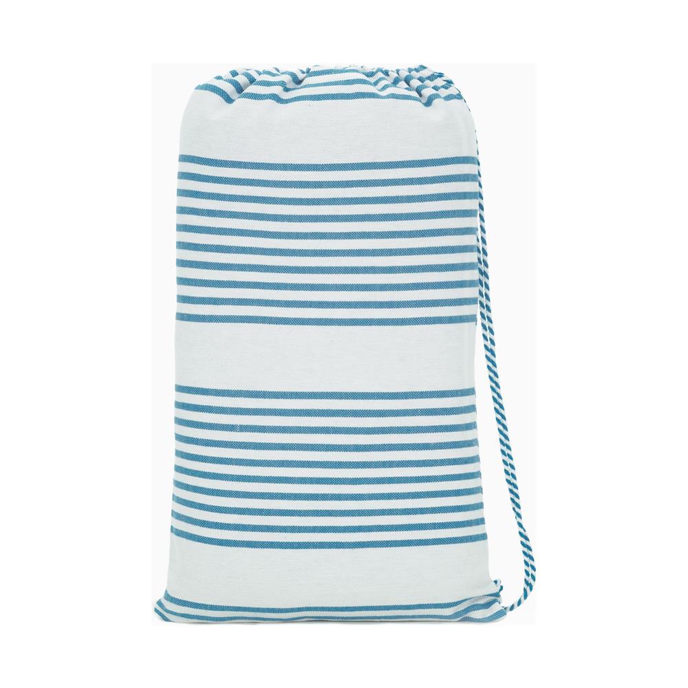 Telo Mare Lettino Spiaggia Piscina Con Cuscino E Tasche Palau Turchese   - Foto 5