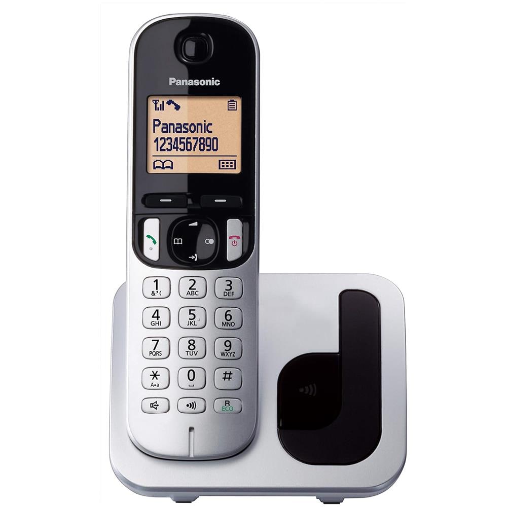 Telefono DECT KX-TGC210 con Identificatore di Chiamata Colore Metallico - Foto 2