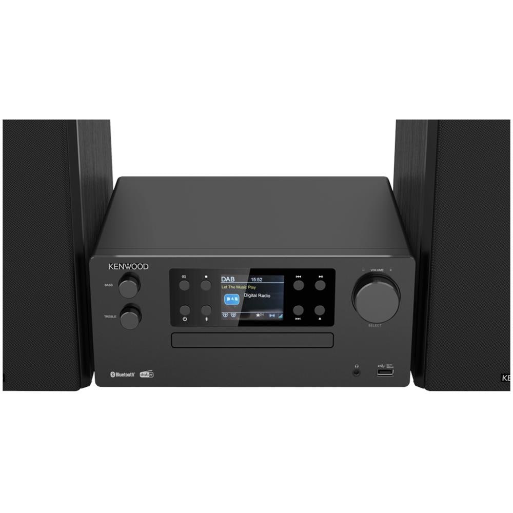 Sistema Micro HiFi Stereo M-925DAB con Sintonizzatore Radio DAB+ /FM Lettore CD e Presa USB Display a Colori 2,4" Colore Nero - Foto 2