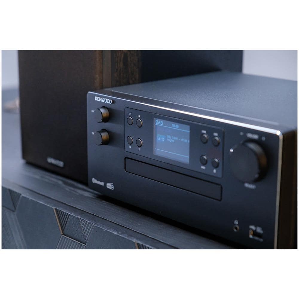 Sistema Micro HiFi Stereo M-925DAB con Sintonizzatore Radio DAB+ /FM Lettore CD e Presa USB Display a Colori 2,4" Colore Nero - Foto 7