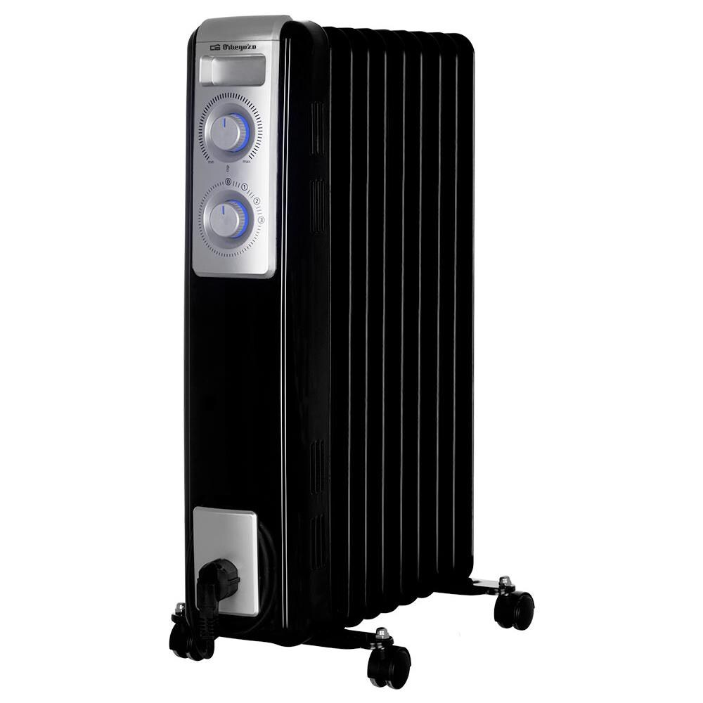 RN 2000 stufetta elettrica Interno Nero 2000 W Riscaldatore ambiente elettrico a olio - Foto 1