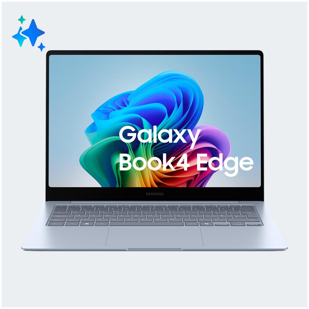 Notebook Galaxy Book4 Edge, Elite X Monitor 14" AMOLED Qualcomm Snapdragon Ram 16 GB SSD 512 GB Qualcomm Adreno 2 x 3.2 Gen 2 di tipo C Windows 11 Home - Foto 1