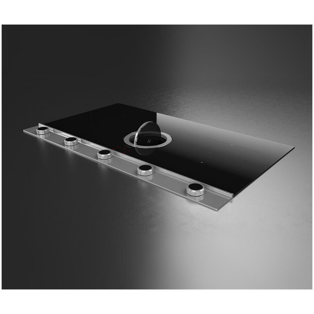 Piano Cottura PRF0184545 a Induzione con Cappa Filtrante 4 Zone Cottura da 90 cm Colore Nero /Acciaio Inox - Foto 2