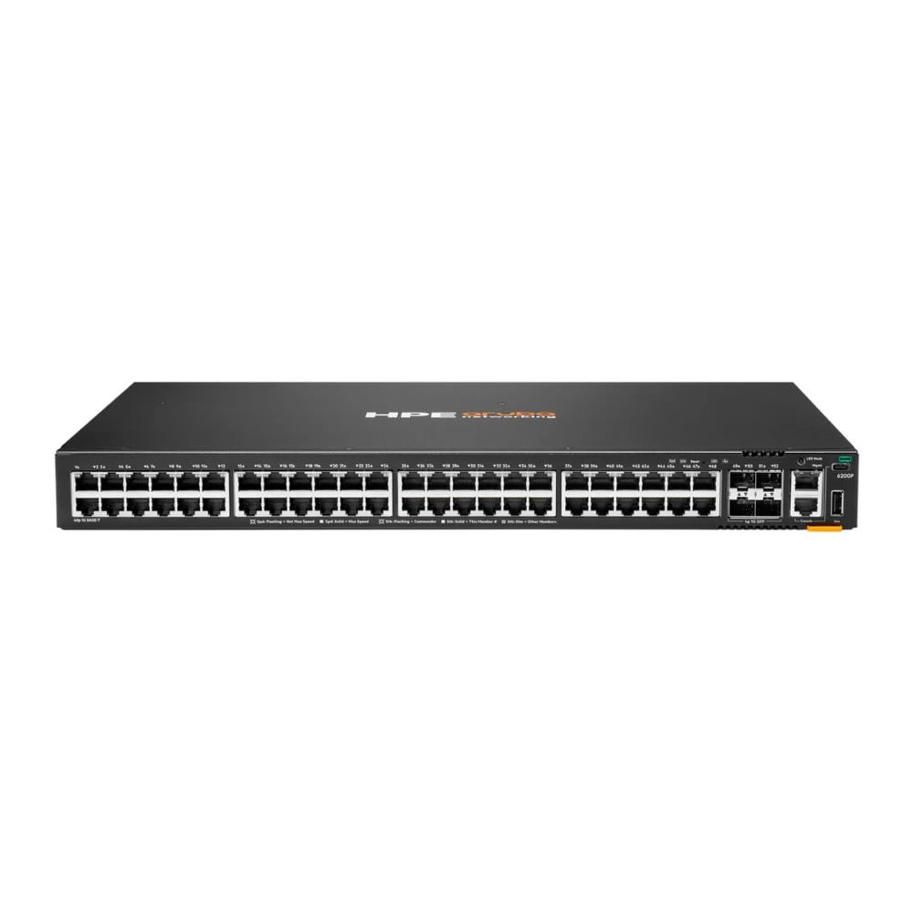 Aruba Networking CX 6200F Switch di Rete L3 48 Porte Gigabit 4 SFP 176 Gbit /s - Foto 1