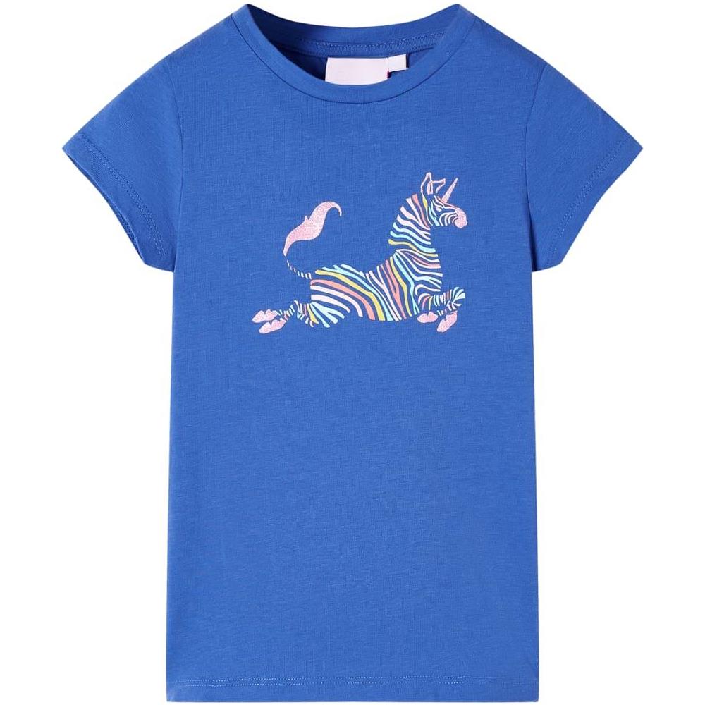 Maglietta da Bambina Blu Cobalto 140 - Foto 1