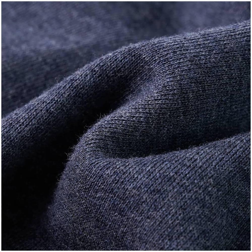 Felpa con Cappuccio e Cerniera per Bambini Blu Scuro Mélange 104 - Foto 8