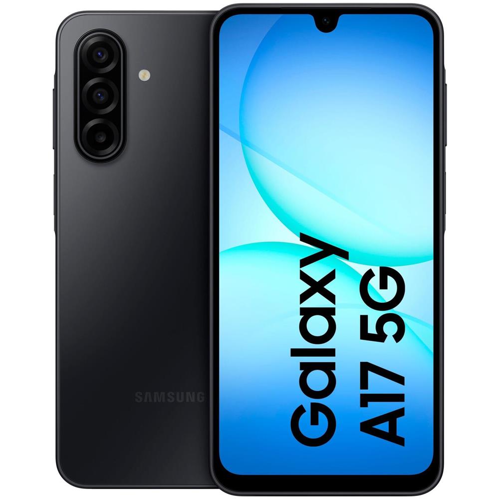 Galaxy A17 5G 256GB 8GB Ram Display sAMOLED 6.7" Main Camera 50MP USB Type-C Dual nanoSim ibrida Android 15 Exynos 1330 5000 mAh Black Tim - Foto 1