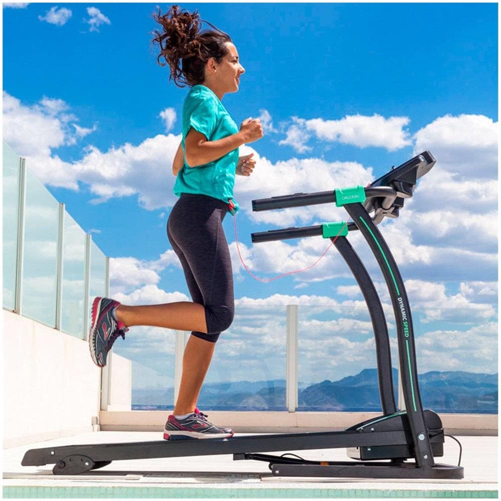 Cinta De Correr Runfit Sprint. Pulsómetro Y Pantalla Led. Sistema De Seguridad Magnético. Plegable Automáticamente - Foto 2