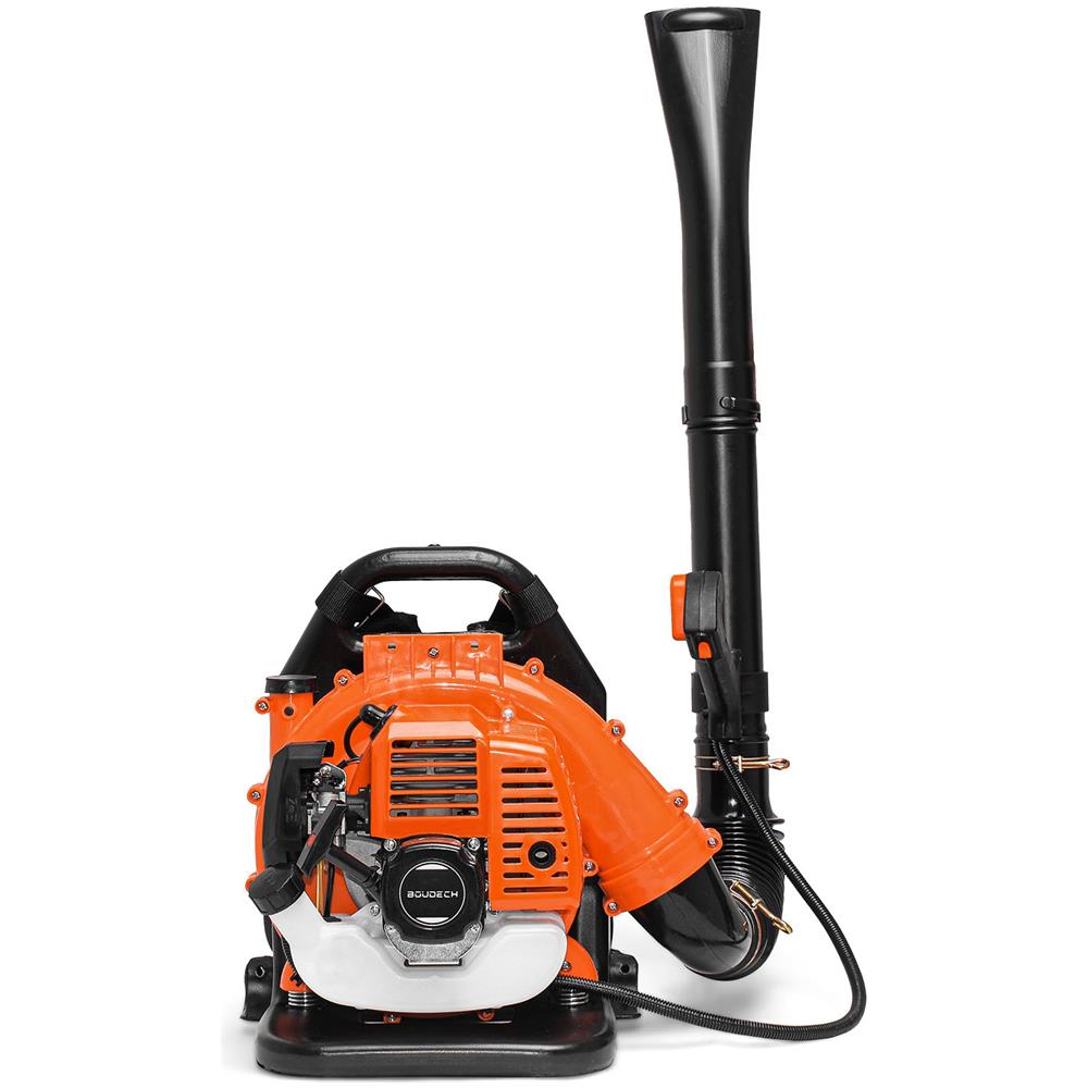 Soffiatore a Zaino 43cc 1.25Kw Semi-Professionale Leggero con tracolle imbottite velocità di soffiaggio foglie fino a 150Km / h. - Foto 1