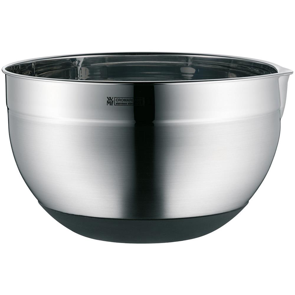Ciotola Cucina In Acciaio Inox Con Base In Silicone, D. 24 Cm - Foto 1