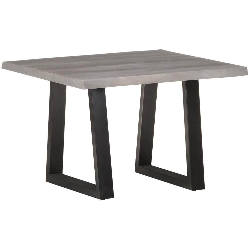 Tavolino Da Caff Con Bordi Vivi 60x60x40 Cm In Massello Acacia - Foto 11