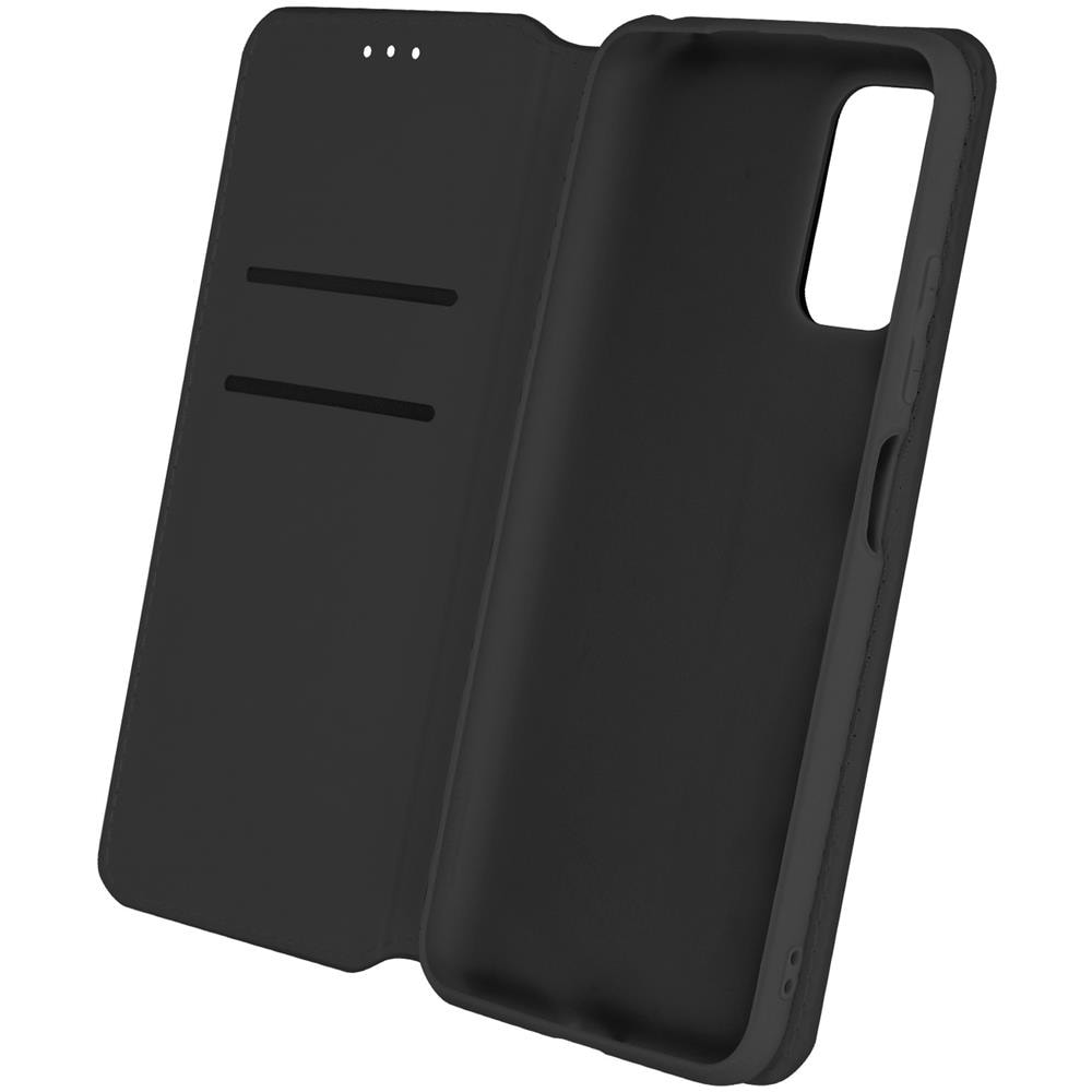 Custodia Xiaomi Redmi Note 10 5g E Poco M3 Pro Portafoglio Supporto Video Nera - Foto 1