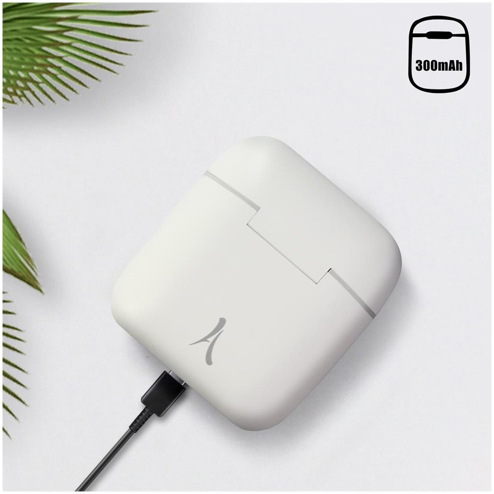 Auricolari Bluetooth 5.0 Ipx5 Autonomia 20h Altbudsbtwh Bianco - Foto 5