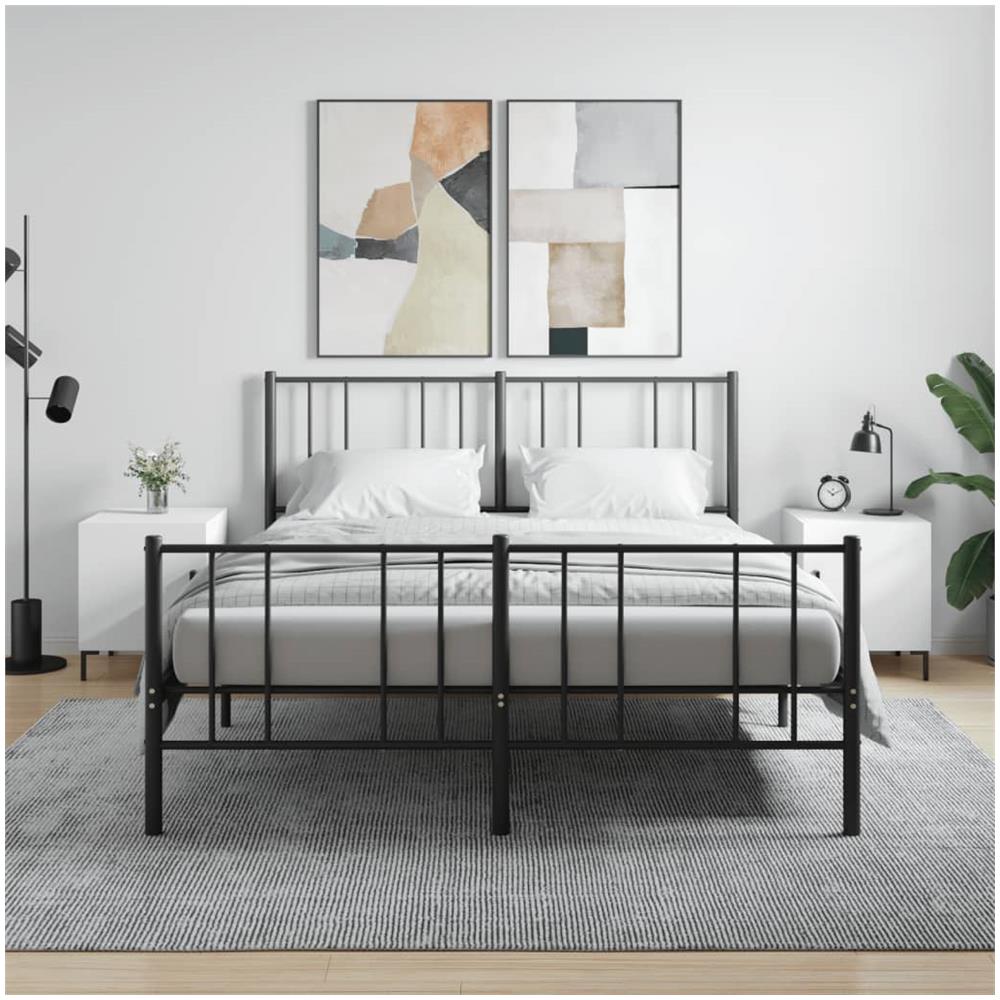 Comodini 2 Pz Bianchi 40x40x50 Cm In Legno Multistrato - Foto 1