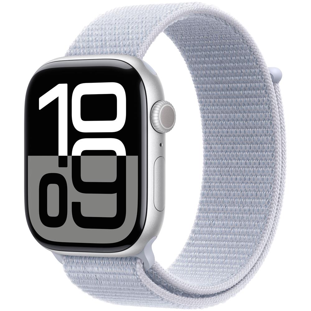Watch Series 10 OLED 46 mm Digitale 416 x 496 Pixel Touch screen 4G Argento Wi-Fi GPS (satellitare) - Foto 2