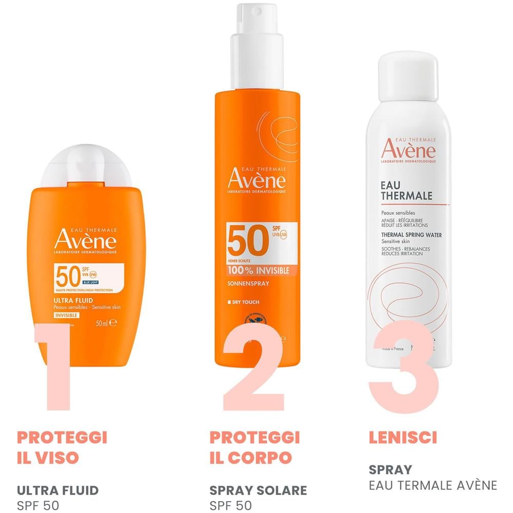 Eau Thermale Avene Solare Spray SPF 50 200 ml - Foto 1